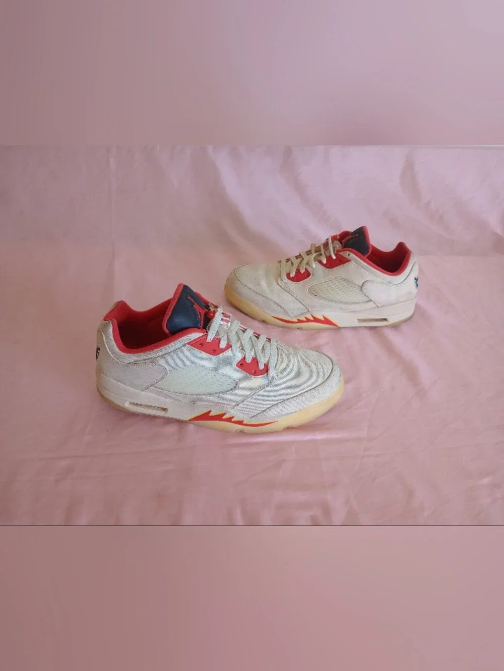 Air Jordan 5 Retro Low Chinese New Year CNY DD2240-100 Sail US Size 12 Men